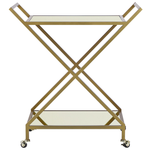 Servierwagen IVERA Metall Gold