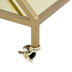 Servierwagen IVERA Metall Gold