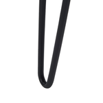 Beistelltisch 2er Set Holz dunkelbraun / schwarz CAMROSE