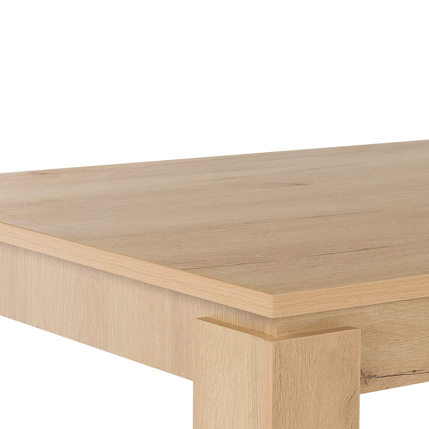 Esstisch heller Holzfarbton 180 x 90 cm VITON