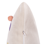 Dekokissen 2er Set CLUSIA 30 x 50 cm Beige Tiermuster