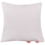 Dekokissen 2er Set PHLOX Baumwolle 45 x 45 cm Weiss Tiermuster