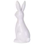 Dekofigur Kaninchen PAIMPOL Keramik Weiss