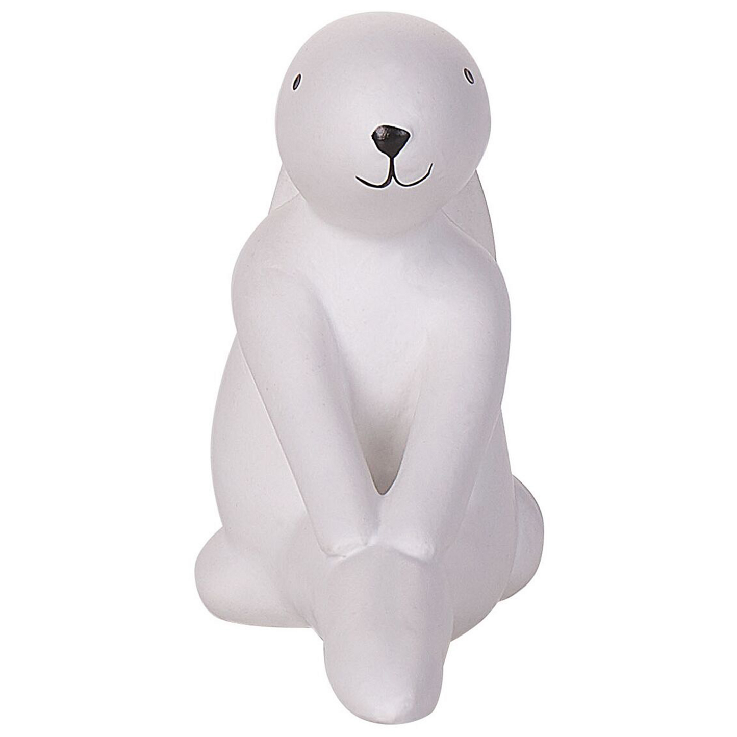 Dekofiguren 3er Set Hase BREST Keramik Weiss