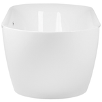 Badewanne freistehend weiss oval 180 x 80 cm CARRERA