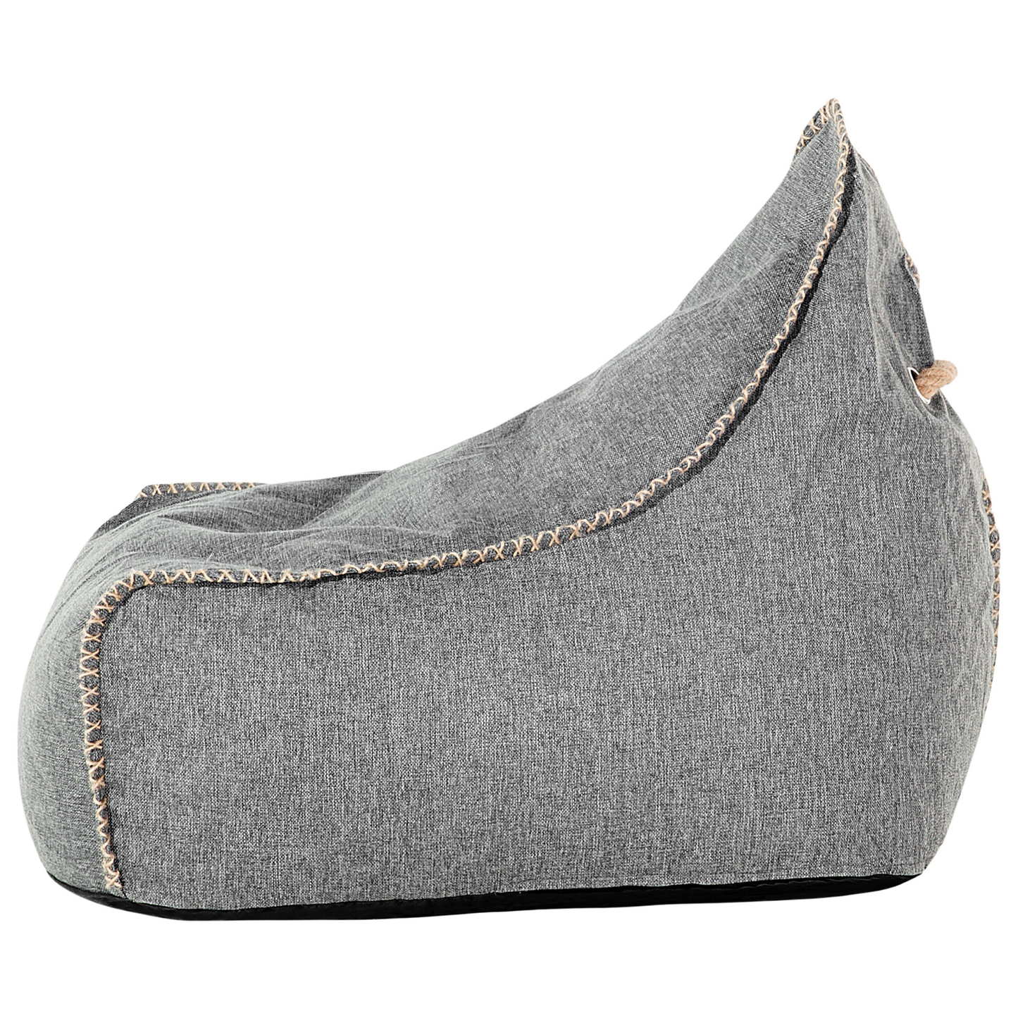 Sitzsack 200 L DROP 63 cm 75 cm Hellgrau
