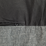 Sitzsack 200 L DROP 63 cm 75 cm Hellgrau