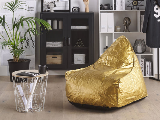 Sitzsack 200 L DROP 63 cm 75 cm Gold