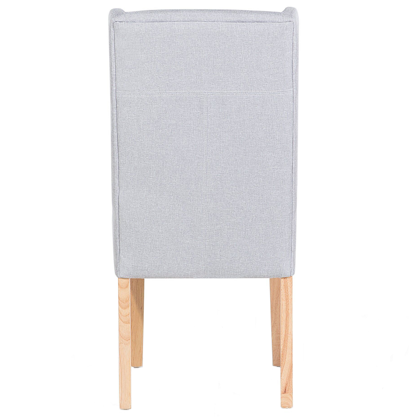 Esszimmerstuhl 2er Set CHAMBERS Baumwolle Hellgrau