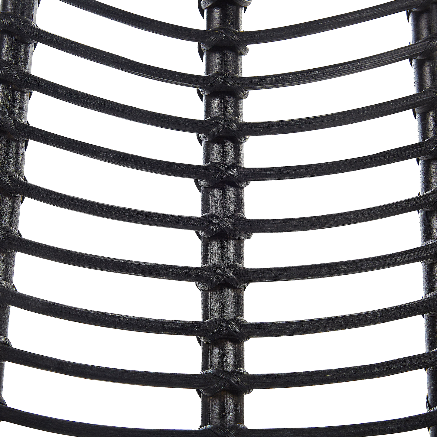 Esszimmerstuhl CANORA Rattan Schwarz