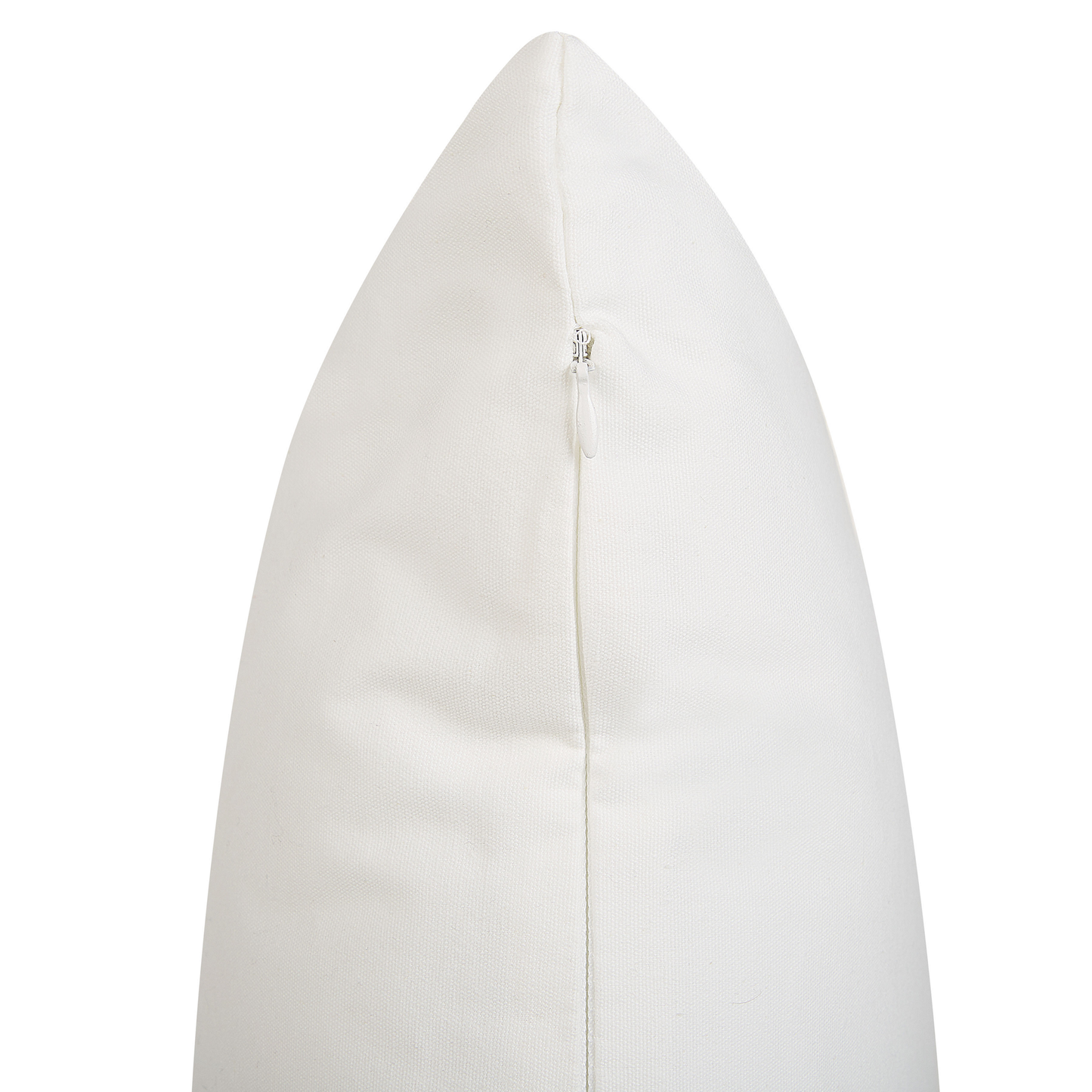 Dekokissen 2er Set RUSCUS Baumwolle 45 x 45 cm Weiss Abstraktes Muster