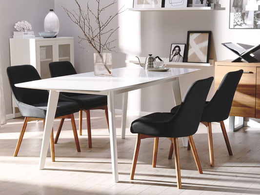 Esszimmerstuhl 2er Set MELFORT Schwarz