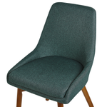 Esszimmerstuhl 2er Set MELFORT Dunkelgrün