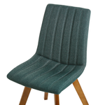 Esszimmerstuhl 2er Set CALGARY Dunkelgrün