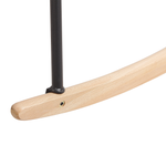 Schaukelsessel LIARUM Samtstoff Marineblau