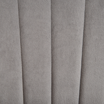 Schaukelsessel LIARUM Samtstoff Grau