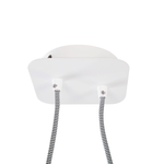 Hängelampe FUCINO Weiss