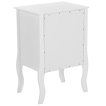 Nachttisch mit 1 Schublade LANE Weiss