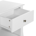 Nachttisch mit 1 Schublade LANE Weiss