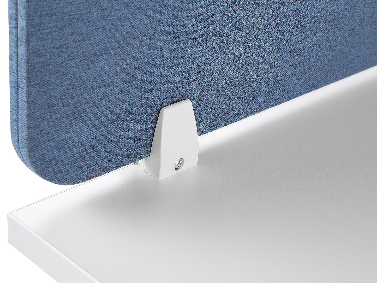 Schreibtischtrennwand blau 130 x 40 cm WALLY