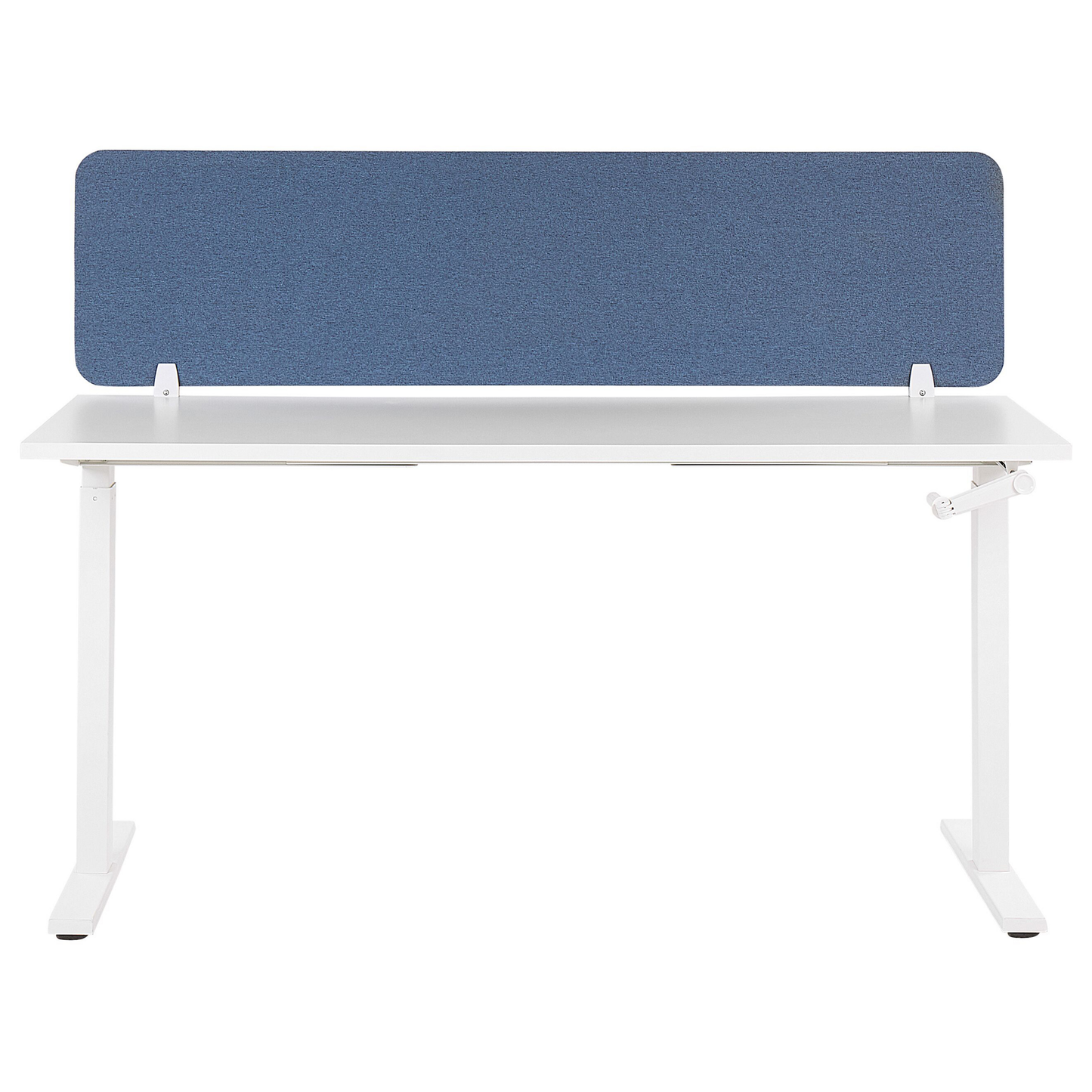 Schreibtischtrennwand blau 160 x 40 cm WALLY
