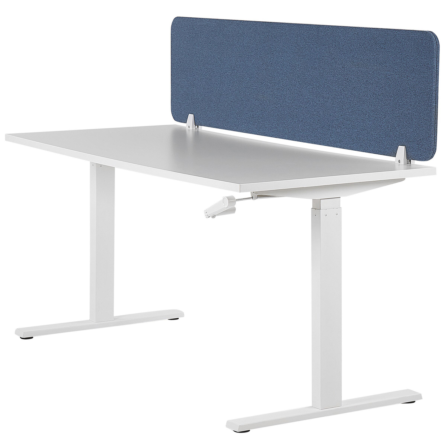 Schreibtischtrennwand blau 160 x 40 cm WALLY