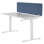 Schreibtischtrennwand blau 180 x 40 cm WALLY