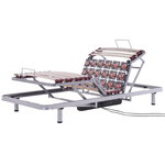 Lattenrost elektrisch verstellbar 2er Set MOON 180 x 200 cm Dunkelgrau