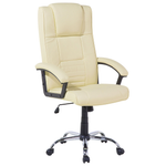 Massagestuhl Kunstleder Helles Beige COMFORT