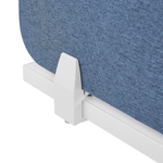 Schreibtischtrennwand blau 72 x 40 cm WALLY