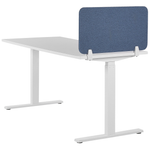 Schreibtischtrennwand blau 80 x 40 cm WALLY