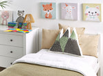 Kissen 2er Set Baumwolle Grün INDORE 50 x 60 cm