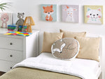 Kissen 2er Set Baumwolle Grau DHANBAD 50 x 40 cm
