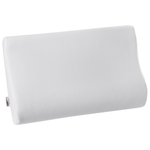 Kopfkissen AMNE Hoch Memory-Schaum 57 x 35 cm Weiss