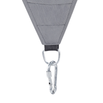 Sonnensegel grau dreieckig 300 x 300 x 300 cm LUKKA