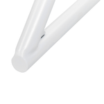 Schreibtisch weiss / heller Holzfarbton 120 x 60 cm 2 Schubladen FONTANA