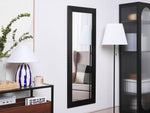 Wandspiegel DRAVEIL 50 cm 130 cm Schwarz