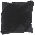 Kissen 2er Set Schwarz EHNAR 42 x 42 cm
