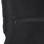 Kissen 2er Set Schwarz EHNAR 42 x 42 cm