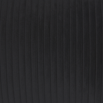 Dekokissen 2er Set GUDARI Samtstoff 30 x 50 cm Schwarz Streifenmuster
