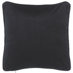 Dekokissen gestreift schwarz 45 x 45 cm 2er Set GUDARI