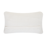 Kissen 2er Set Makramee Baumwolle Weiss ALATEPE 30 x 50 cm