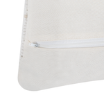 Kissen 2er Set Makramee Baumwolle Weiss ALATEPE 30 x 50 cm