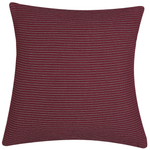Dekokissen 2er Set CAMPANULA 43 x 43 cm Rot Ohne Muster
