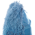 Dekokissen 2er Set CIDE 45 x 45 cm Blau Ohne Muster