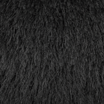 Dekokissen Felloptik schwarz 45 x 45 cm 2er Set CIDE