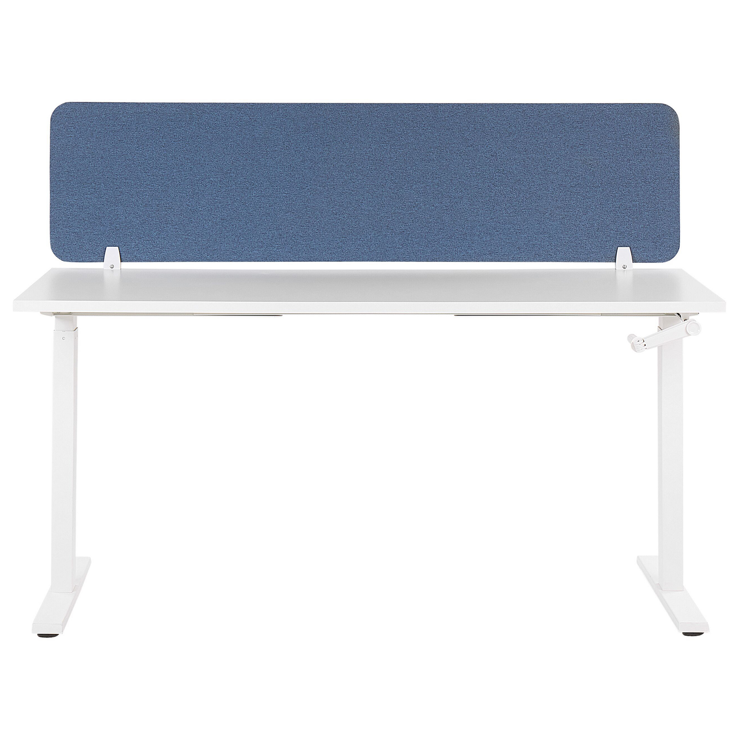 Schreibtischtrennwand blau 130 x 40 cm WALLY