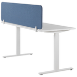 Schreibtischtrennwand blau 130 x 40 cm WALLY