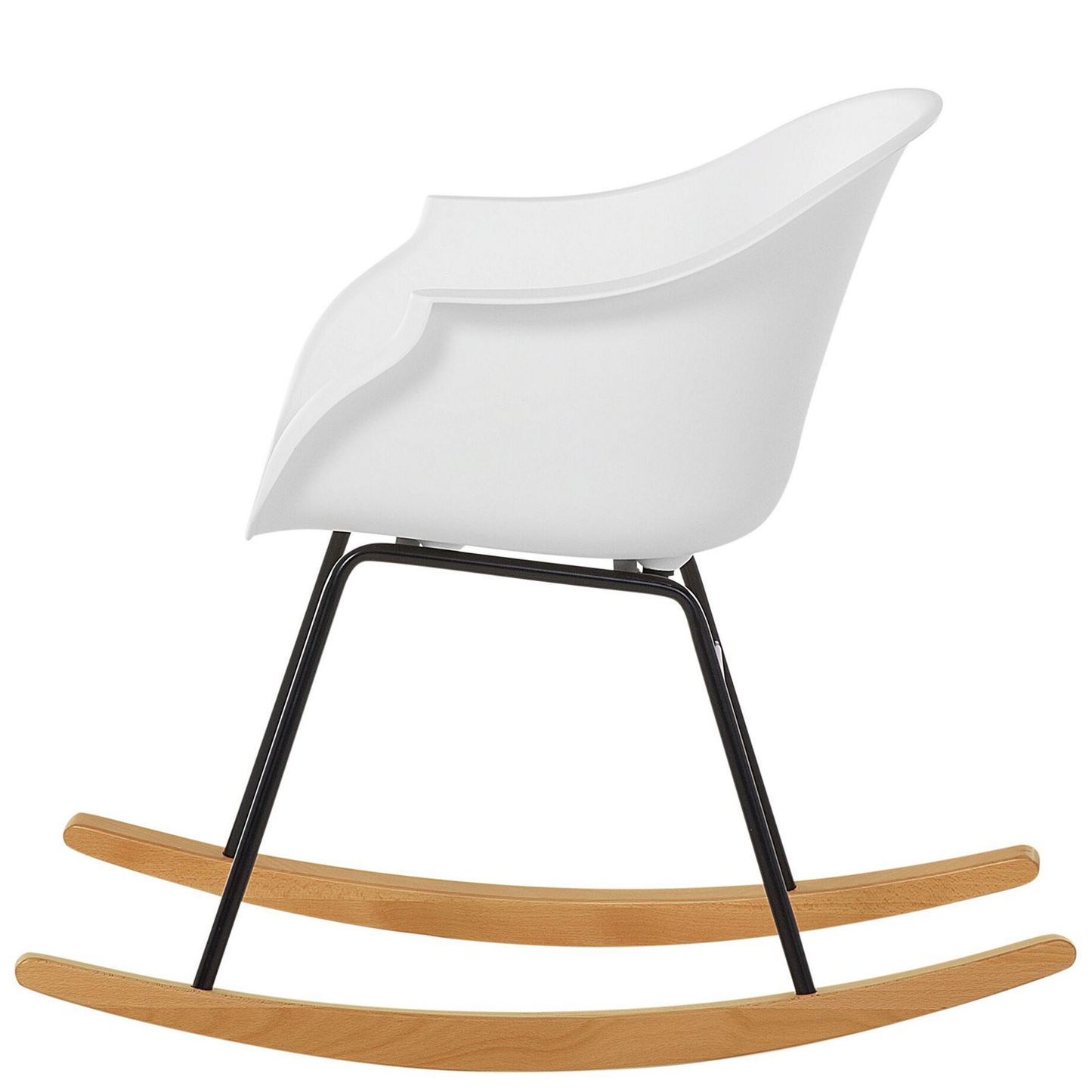 Schaukelsessel HARMONY Kunststoff Weiss