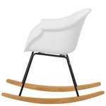 Schaukelsessel HARMONY Kunststoff Weiss